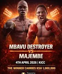 Majembe to face ‘Mbavu Destroyer’ On April 2026 as The boxing Pressure Escalates.