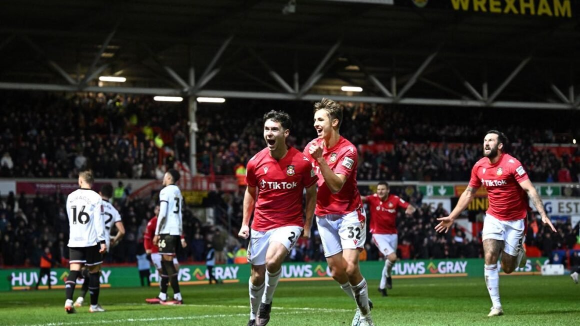 Wrexham AFC, Middlesbrough FC, EFL Championship, Championship 2026, Wrexham vs Middlesbrough, Wrexham live score, Boro, Racecourse Ground, Football results, Ryan Reynolds, Rob McElhenney, Championship highlights, Josh Windass, Morgan Whittaker, Soccer news, Matchday 46, Promotion playoffs.
